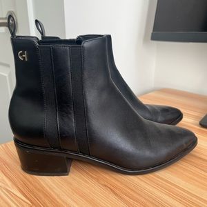 Cole Haan Booties, Black, Size 8.5